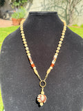 Batik Yak Bone - Necklace