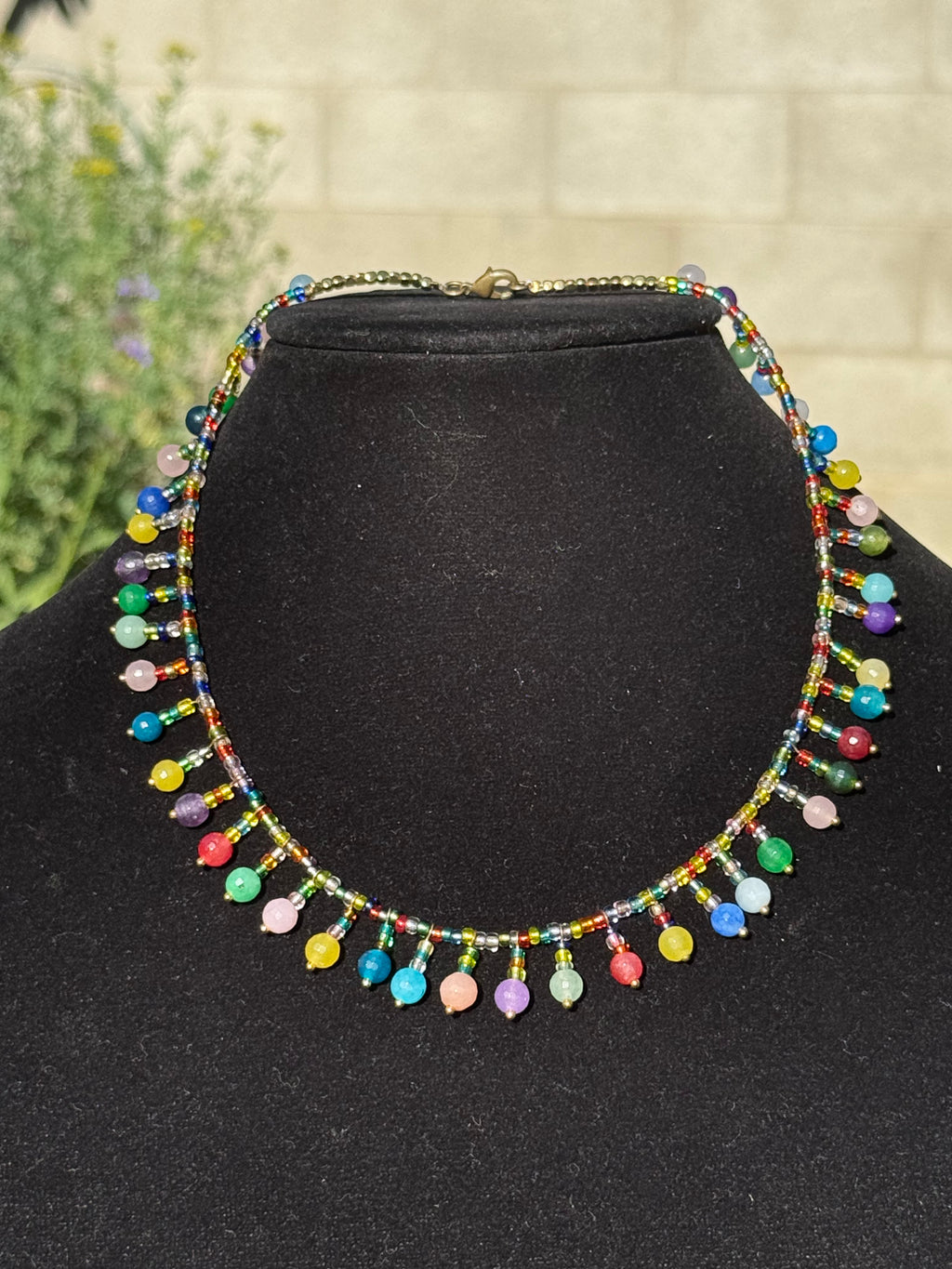 Small Multicolored Antoinette - Necklace