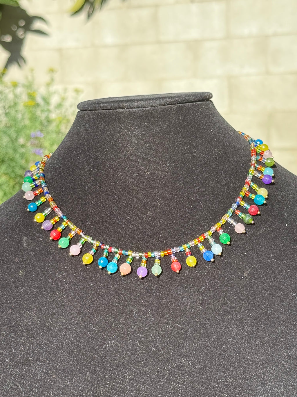 Small Multicolored Antoinette - Necklace