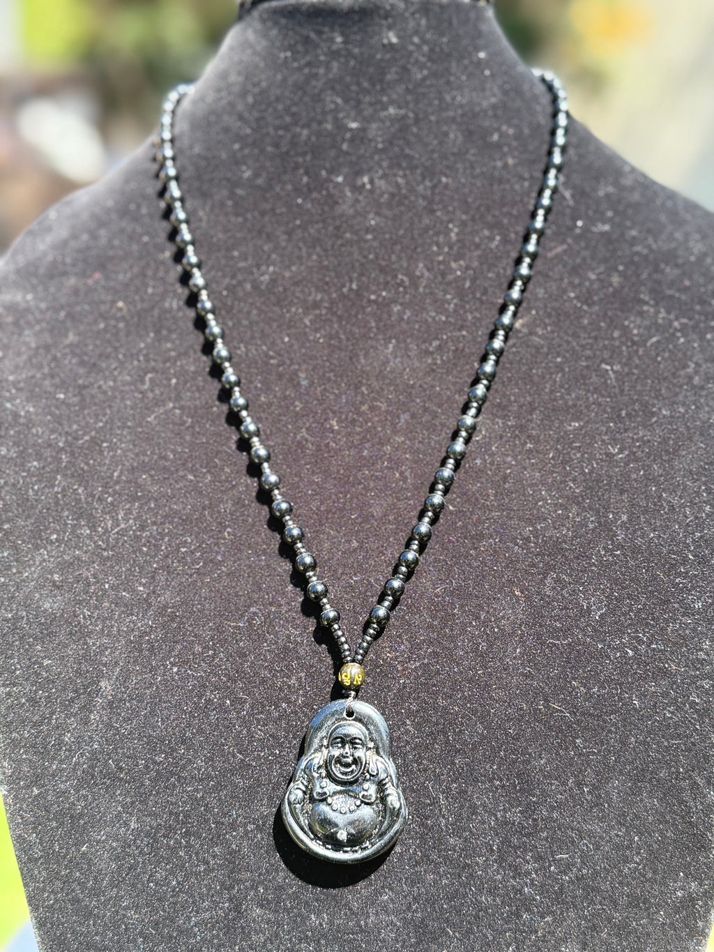 Black Buddha - Necklace