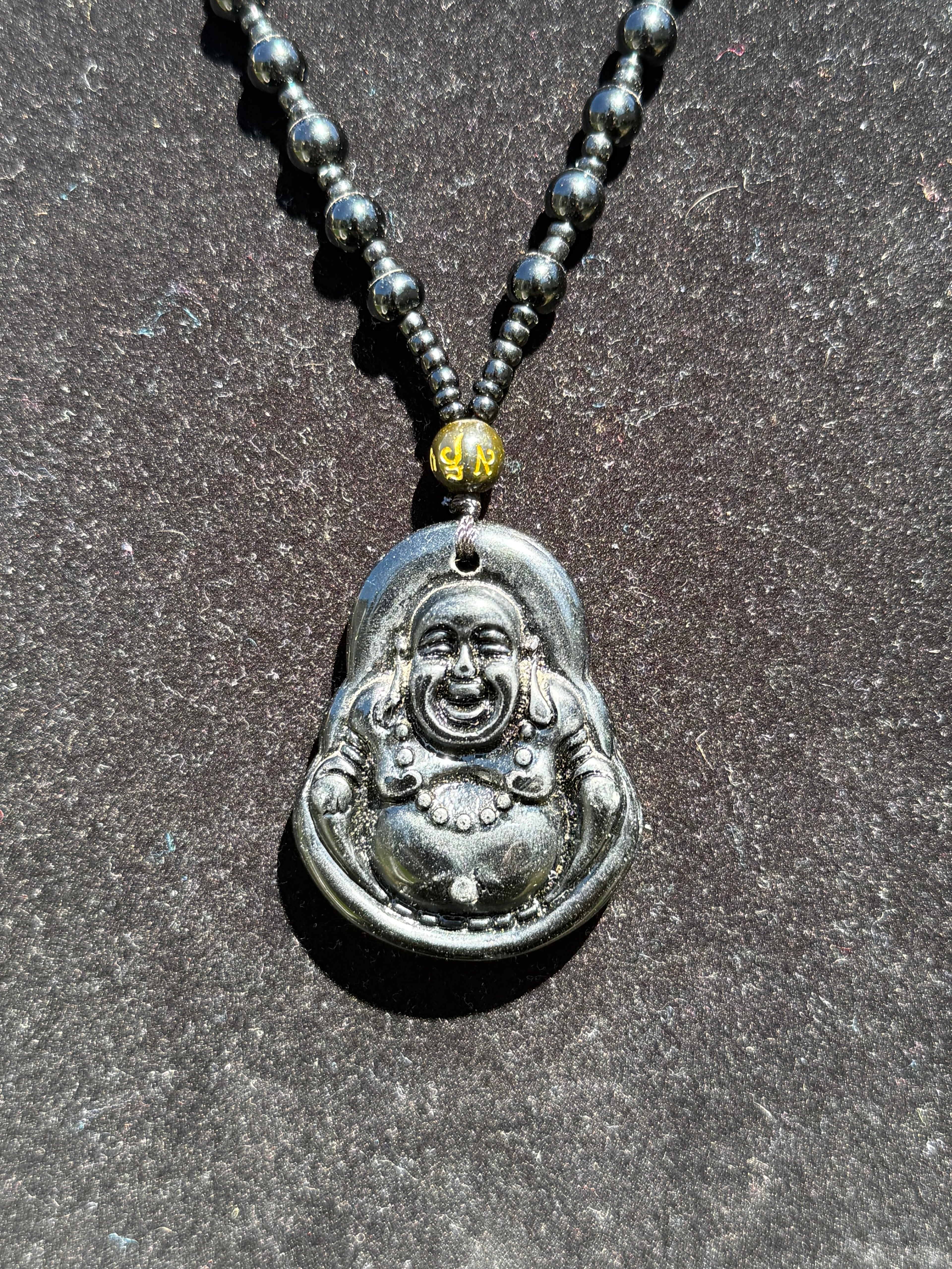 Black Buddha - Necklace